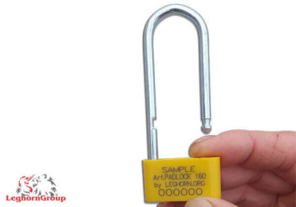 Σφραγίδα Λουκέτο Με Ατσάλινο Άγκιστρο Padlockseal 160-4