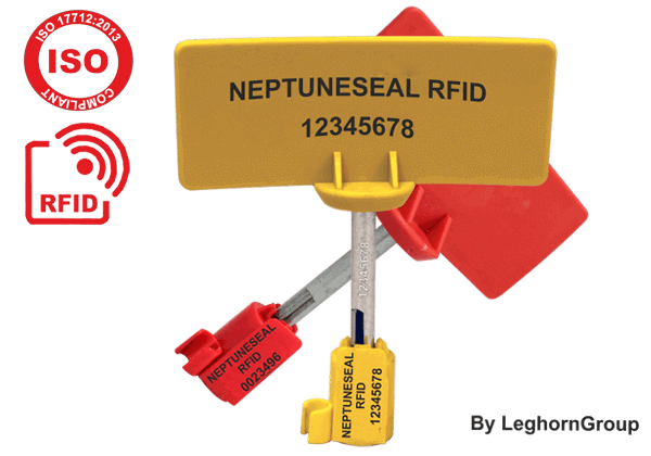 Σφραγίδα με καρφί RFID για κοντέινερ ISO 17712 NEPTUNE SEAL