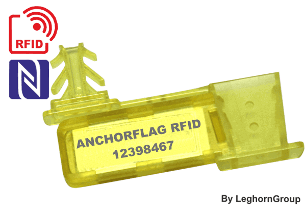 Σφραγίδα με σύρμα RFID UHF ANCHORFLAG