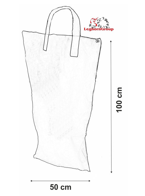 Υφαντοί ταχυδρομικοί σάκοι πολυαιθυλενίου (CANNES), εξατομικευμένοι